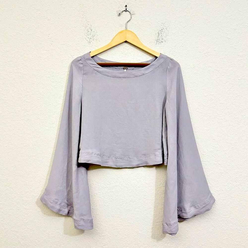Free People Bell Sleeve Top
